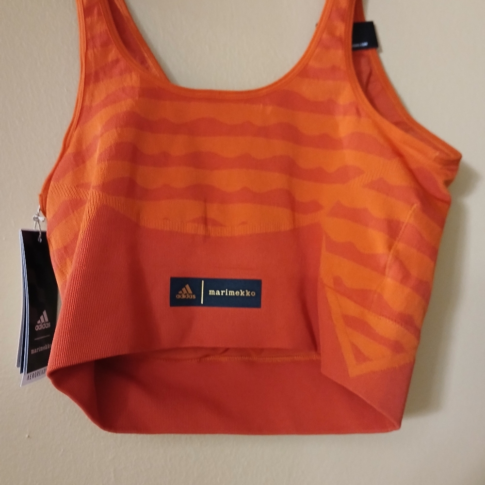 ADIDAS - Plus Size Marimekko High Impact Sports Bra - Picture 6 of 7